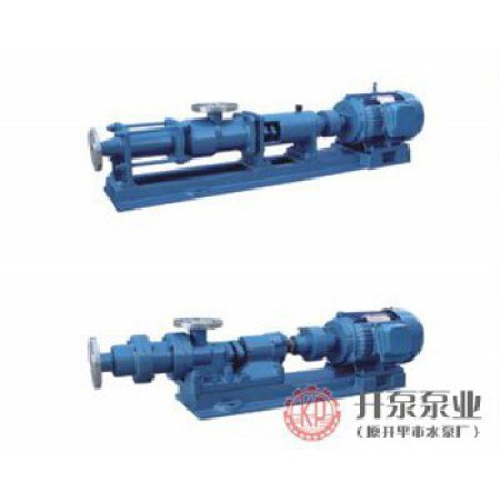 G series single screw pump-1-1B series thick slurry pump